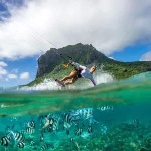 Kitesurfing